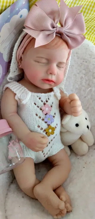 Bebé Reborn Silicona 33cm