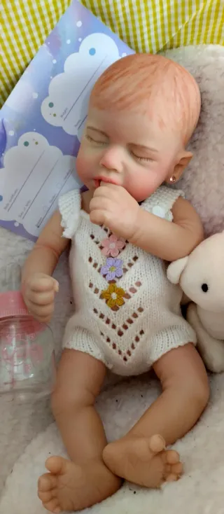 Bebé Reborn Silicona 33cm