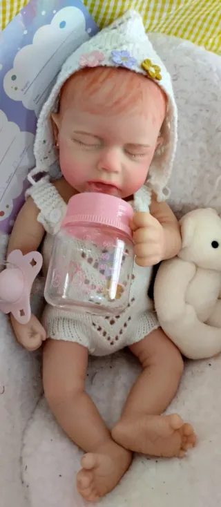 Bebé Reborn Silicona 33cm