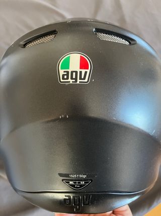 Casco Moto AGV Deportivo Negro Mate