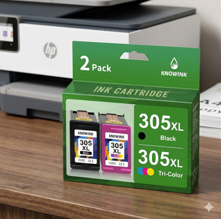 Pack 2 Tintas Knowink 305XL Negro y Tricolor