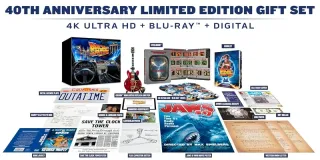 Regreso al Futuro Trilogía 4K Steelbook 40 Aniver.