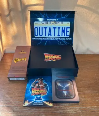 Regreso al Futuro Trilogía 4K Steelbook 40 Aniver.