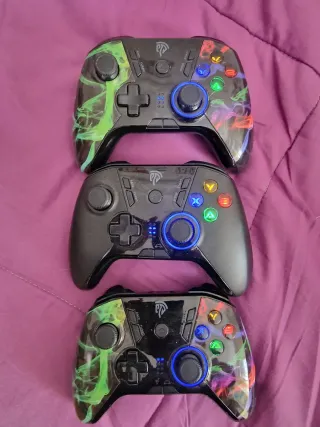 Mandos EASYSMX Negro con Diseño