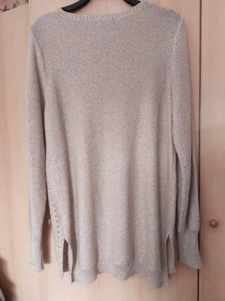 Jersey Yassica mujer dorado