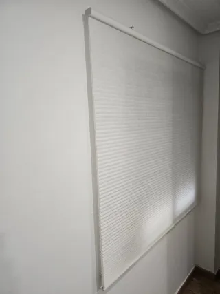 Estor enrollable blanco Ikea