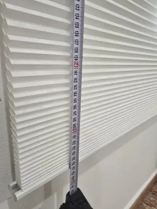 Estor enrollable blanco Ikea