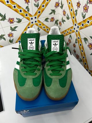 Adidas Gazelle Indoor Verdes originales