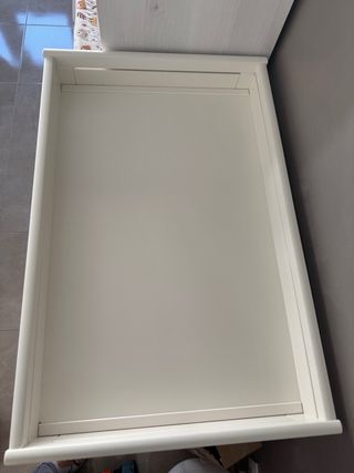 Mueble cambiador bebé con estantes