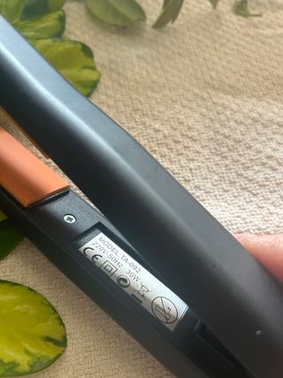 Plancha de pelo XCYT naranja