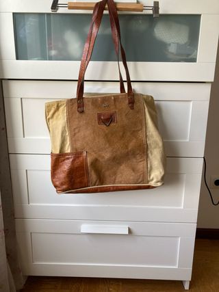 Bolso Dayaday Piel y Lona