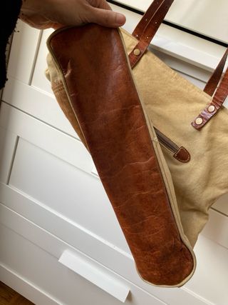 Bolso Dayaday Piel y Lona