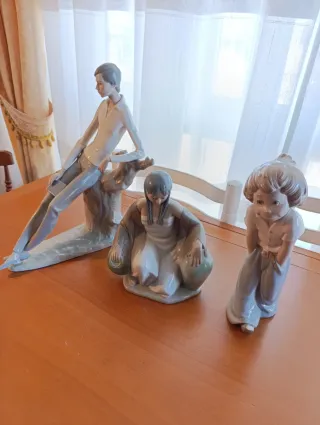 Figuras estilo Lladro