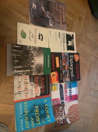 libros: Idiomas y Novela