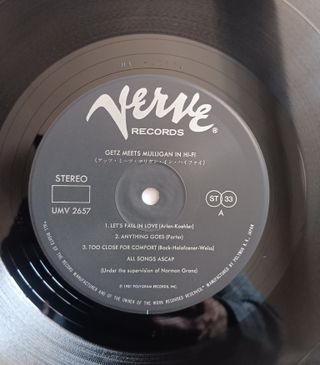 Getz Meets Mulligan In Hi-Fi - Vinilo Jazz