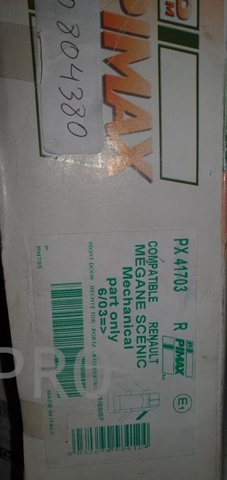 elevalunas renault megane scenic derecho nuevo