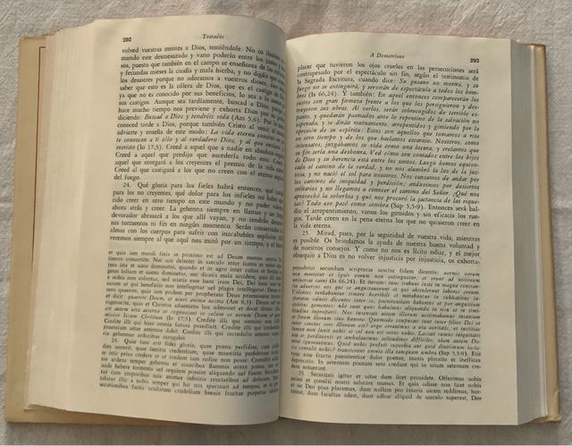 Obras de San Cipriano. Tratados . Cartas.