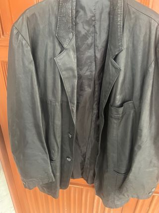 Giacca in pelle uomo