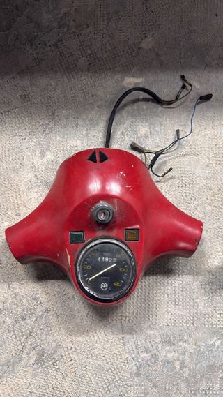 Manillar Vespa DN Rojo
