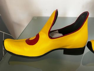 Zapatos Moros Fiesta Amarillos y Rojos