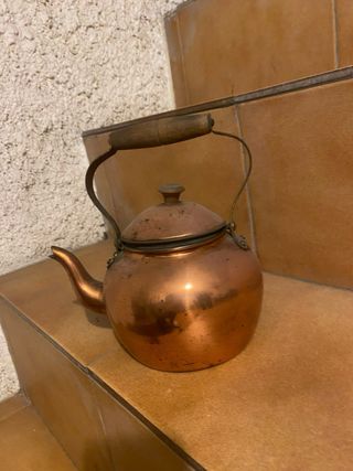 Tetera de Bronce Antigua