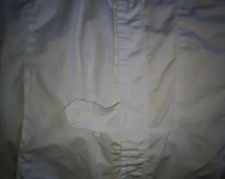 Camicia uomo cotone bianca