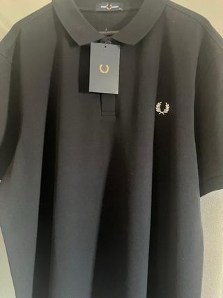 Polo Fred Perry Negro Talla XXL