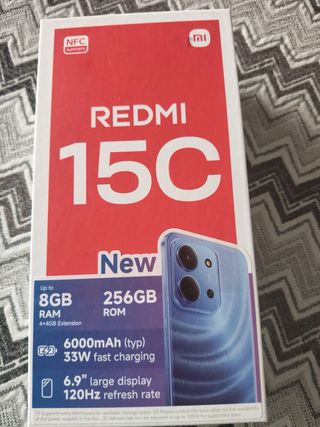 Xiaomi Redmi 15C 256GB Azul
