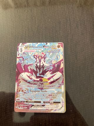 Carta Pokémon Urshifu Golpe Fluido VMAX