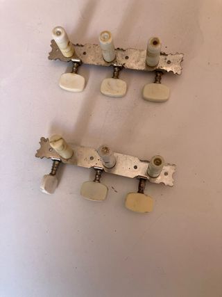 Clavijero Guitarra Plateado + Cuerdas Jose Gomez