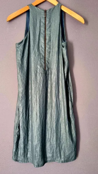 Vestido verde Amarillolimon