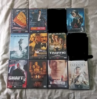 Películas DVD a 0,80€ la unidad - Varias
