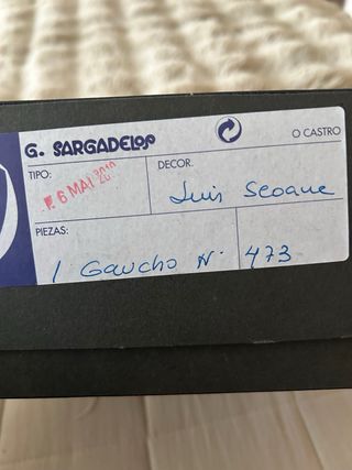 Figura Sargadelos Gaucho