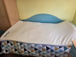 Topper viscoelástico MAXCOLCHON 105x190