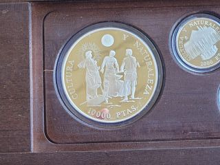 Collezione di 4 monete in argento CULTURA E NATURA