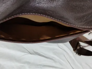 Borsello uomo Conte Max pelle marrone scuro