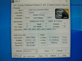 Intel Core 2 Extreme X6800 Gaming retro (LGA 775)