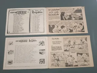 2- TEBEOS CLÁSICOS "OLIMAN, AS DEL DEPORTE" 1960.