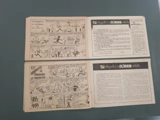 2- TEBEOS CLÁSICOS "OLIMAN, AS DEL DEPORTE" 1960.