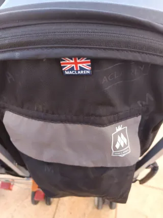 Carrito Gemelar Maclaren Negro