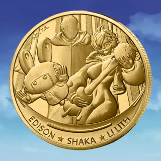 Francia 2025 medalla One Piece Edison Shaka Lilith