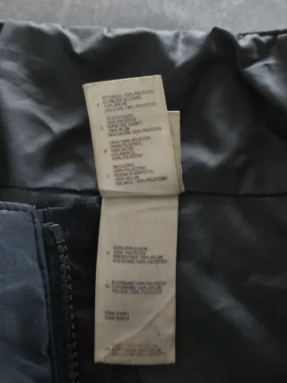 The North Face Giacca Zip XL Nera Ricamata