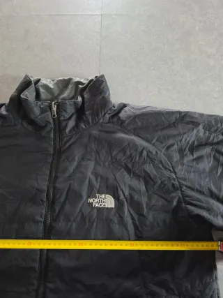 The North Face Giacca Zip XL Nera Ricamata