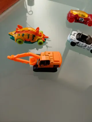 Lote Juguetes Infantiles: Coches, Excavadora