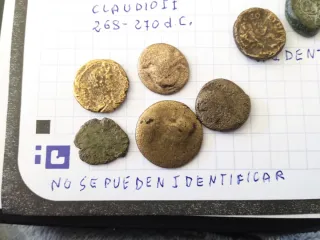 Collezione di antiche monete romane