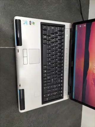 Portatile Toshiba Argento e Nero