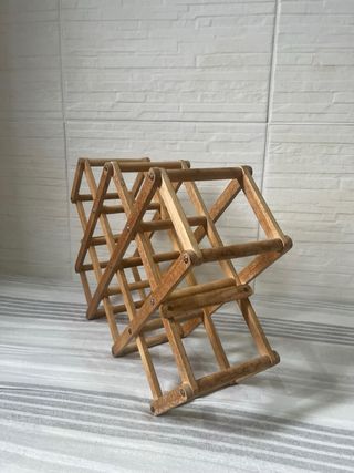 Portabotellas de madera