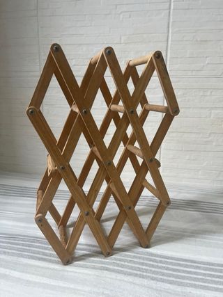 Portabotellas de madera