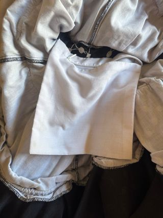 Vestido Flamenco Michaela Villa Negro/Blanco