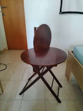 Set di 2 tavolini in legno